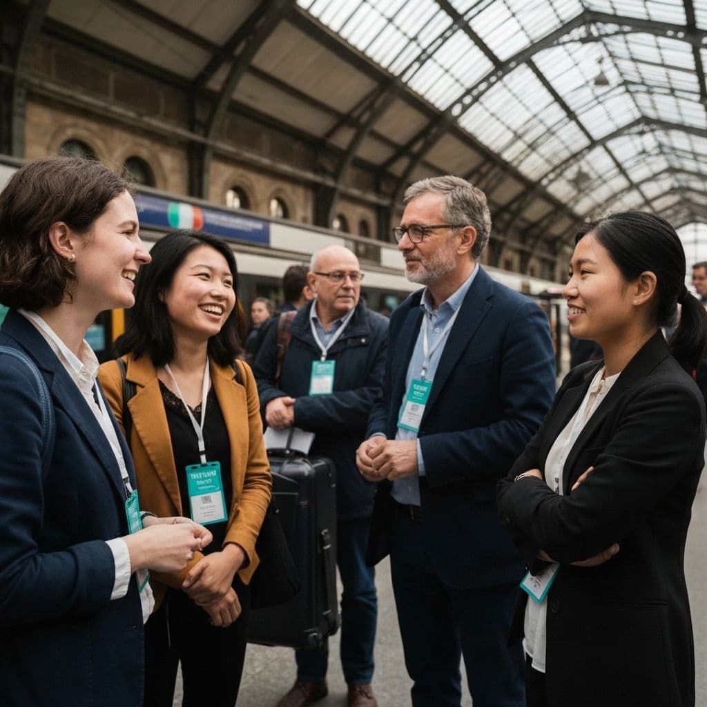 People connecting across Europe and Vietnam with iCarry